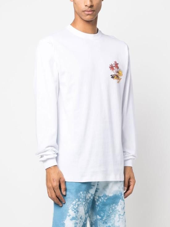 BLUE SKY INN Men T-Shirts BS2203LS007 WHITE White