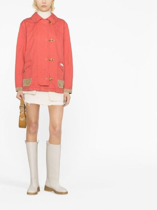 Fay FAY Women Jackets MAW1246411L UC2R007 Red Size XS / US 0-2 / IT 36-38 - 3 Thumbnail