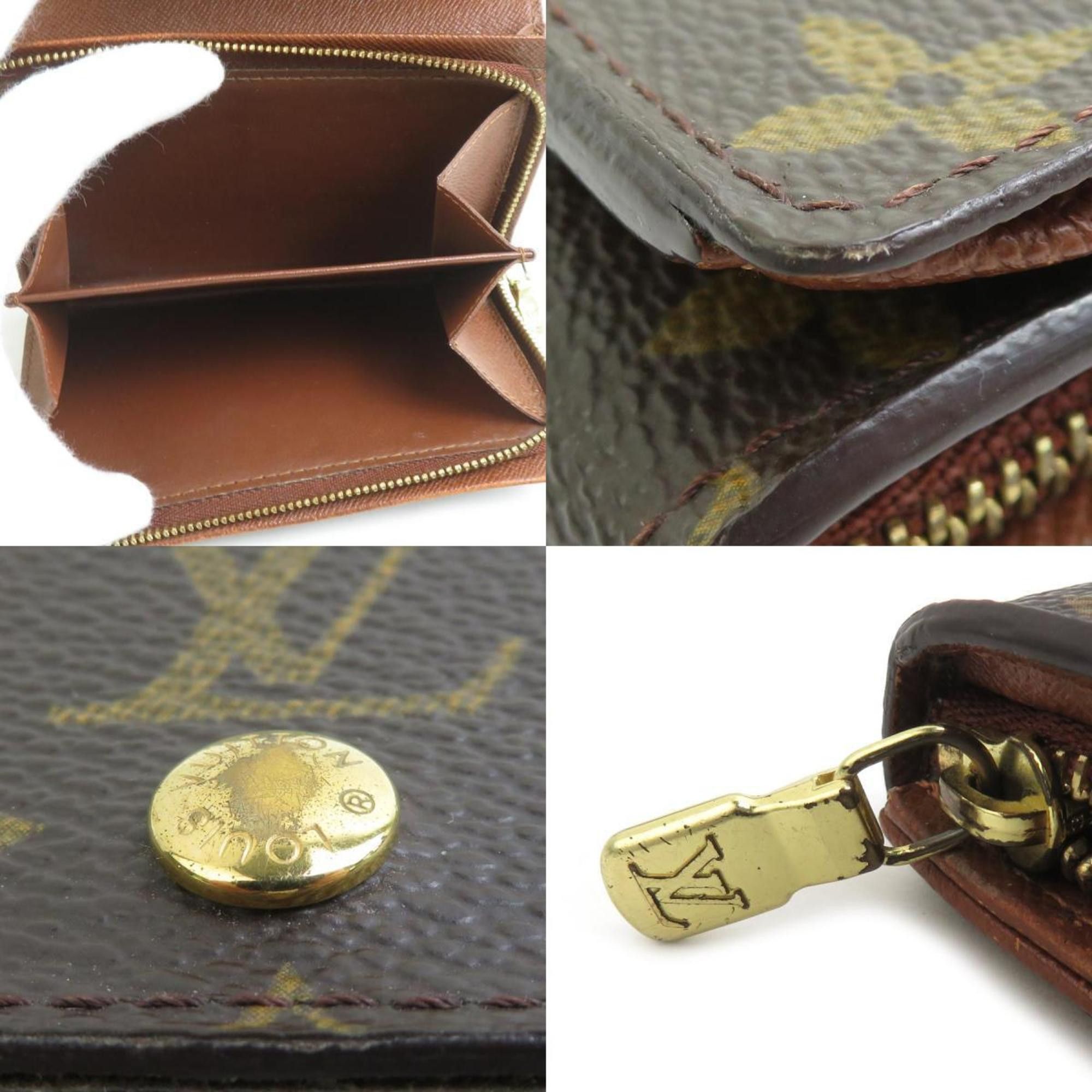 Louis Vuitton Louis Vuitton Bi-fold wallet Monogram Porte Monnaie Bi-Tresor canvas Brown Women's M61730 e60420g Size ONE SIZE - 4 Thumbnail