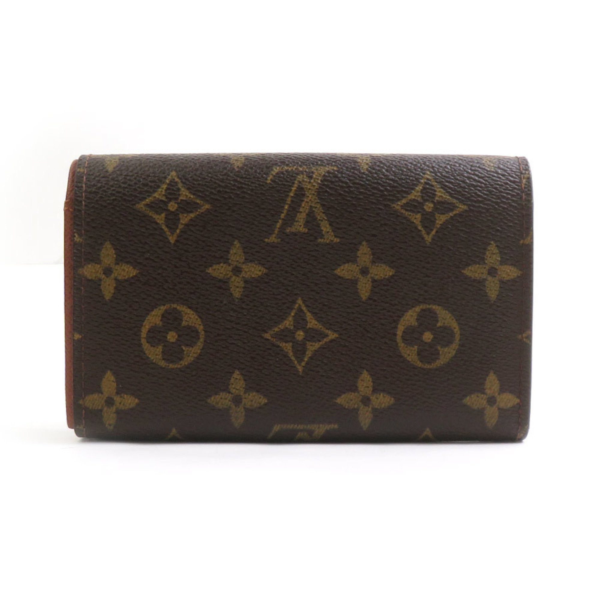 Louis Vuitton Louis Vuitton Bi-fold wallet Monogram Porte Monnaie Bi-Tresor canvas Brown Women's M61730 e60420g Size ONE SIZE - 2 Thumbnail