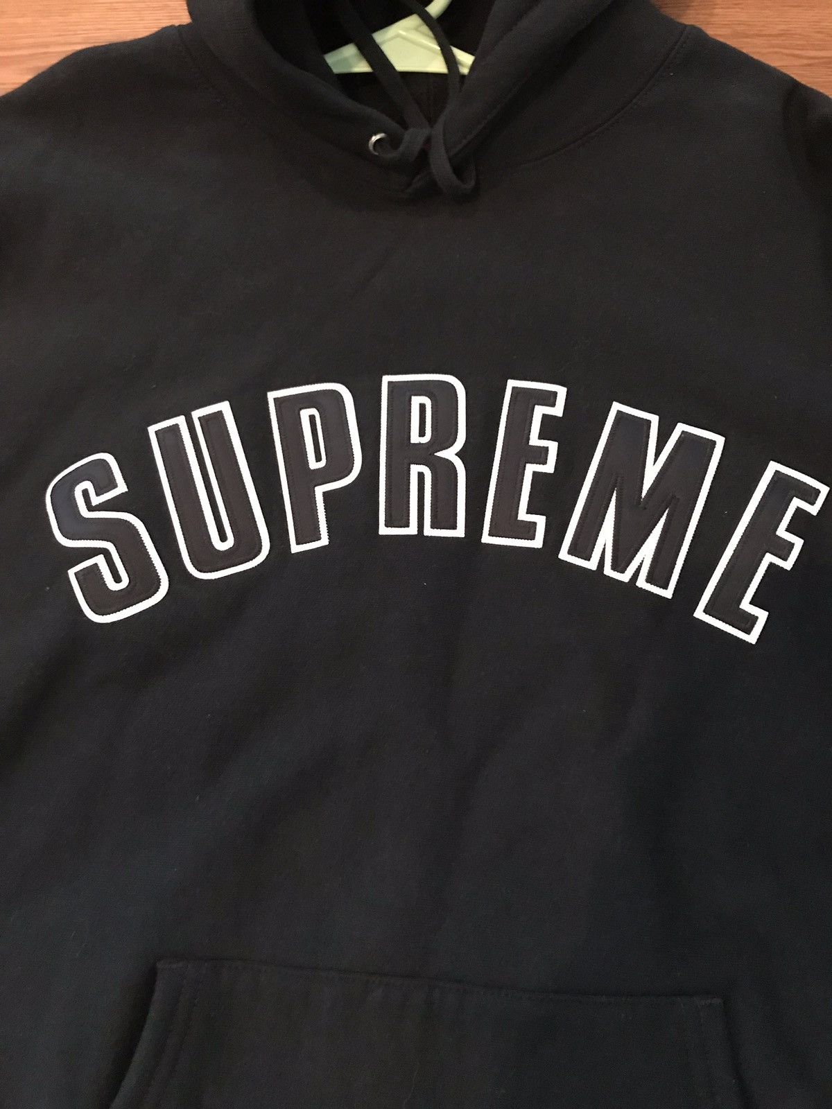 Supreme Color Blocked Arch Logo Hoodie FW16 | Grailed