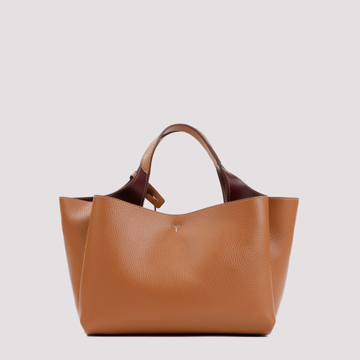 ショルダーバッグ・ポシェット TOD`S BAULETTO SACCA GRAINED LEATHER BAG Tod's Bauletto Sacca Grained Leather Bag In Brown | ModeSens