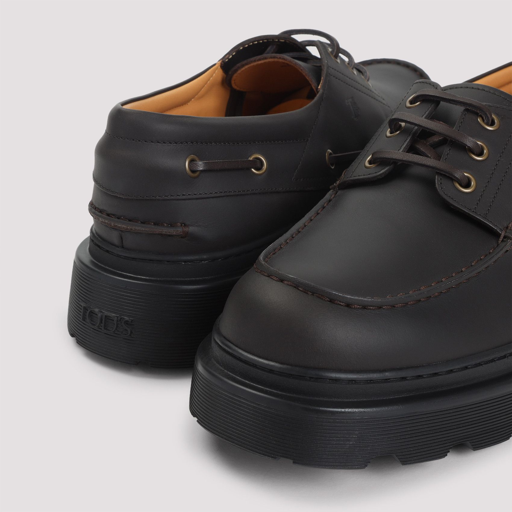Tod's Tod`s Leather Lace-up Size US 11.5 / EU 44-45 - 4 Thumbnail
