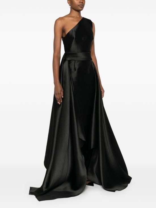 Solace London SOLACE LONDON Women Long Skirts OS42008 BLACK Black Size XS / US 0-2 / IT 36-38 - 3 Thumbnail