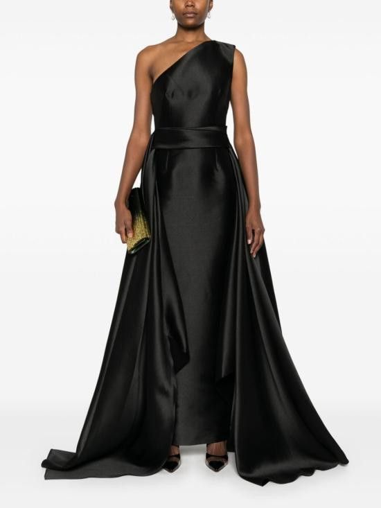 Solace London SOLACE LONDON Women Long Skirts OS42008 BLACK Black Size XS / US 0-2 / IT 36-38 - 5 Thumbnail