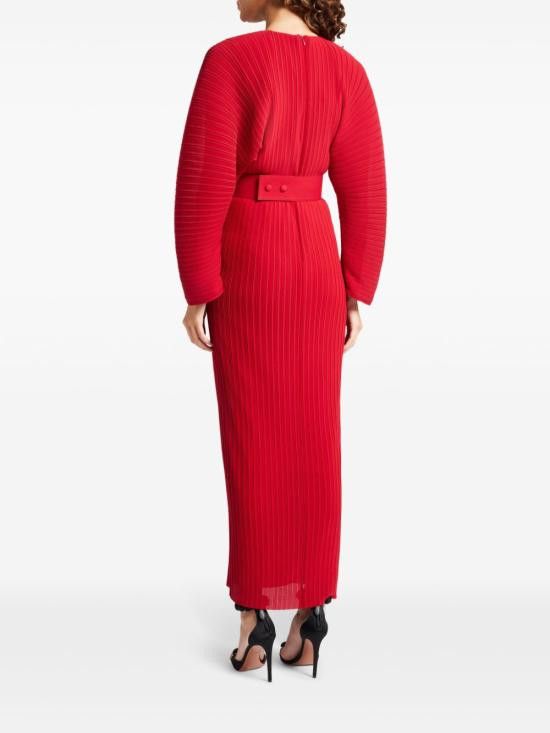 Solace London SOLACE LONDON Women Long Skirts OS21061B RUBY Red Size XS / US 0-2 / IT 36-38 - 3 Thumbnail