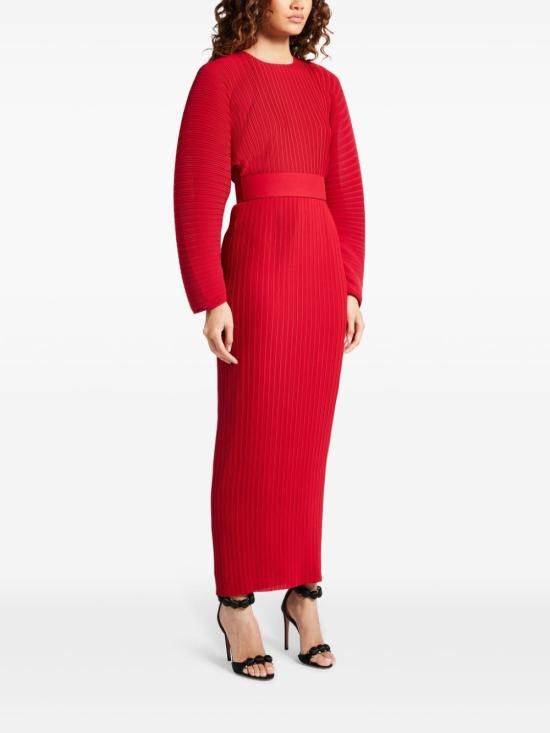 Solace London SOLACE LONDON Women Long Skirts OS21061B RUBY Red Size S / US 4 / IT 40 - 4 Thumbnail