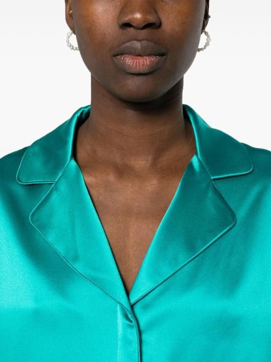 Max Mara MAX MARA Women Jackets 11191014600 005 Green Size S / US 4 / IT 40 - 4 Thumbnail