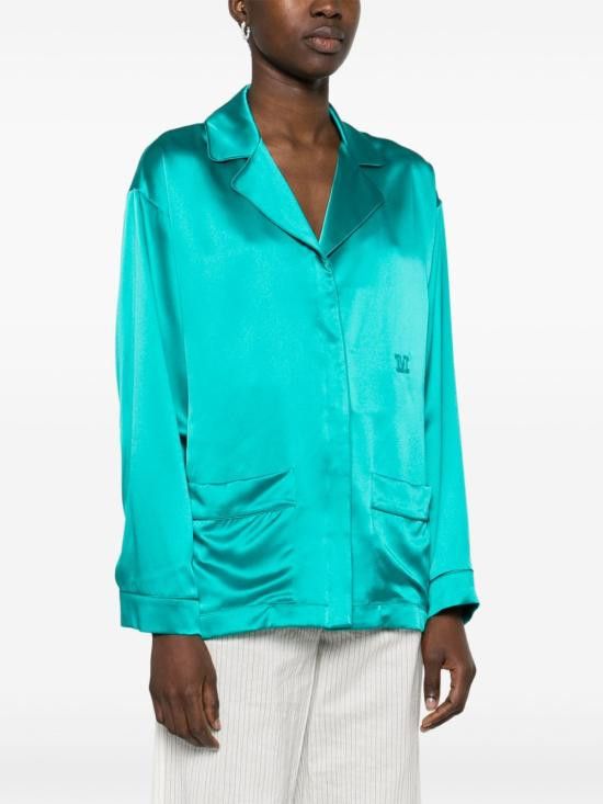 Max Mara MAX MARA Women Jackets 11191014600 005 Green Size M / US 6-8 / IT 42-44 - 2 Thumbnail