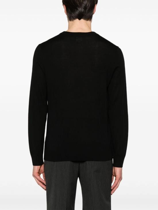 Paul Smith PAUL SMITH Men Sweater M1R238Z P0209379 Black Size US XXL / EU 58 / 5 - 4 Thumbnail
