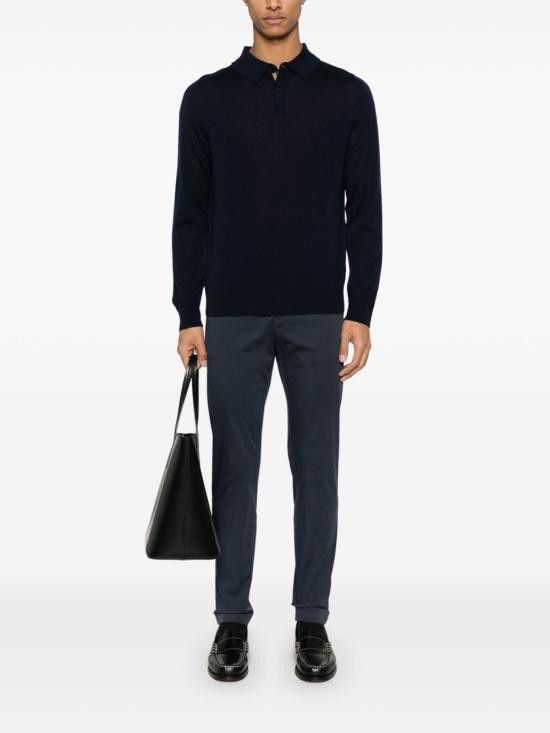 Paul Smith PAUL SMITH Men Polo Shirts M1R241Z P0209349 Blue Size US XL / EU 56 / 4 - 3 Thumbnail