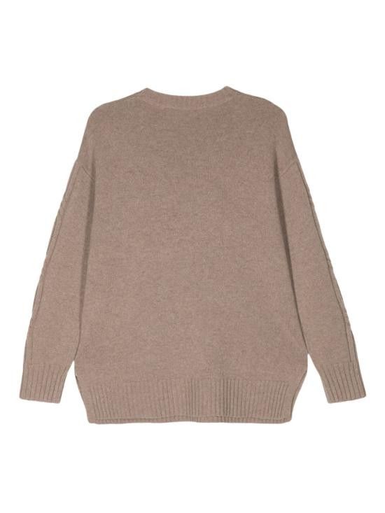 Max Mara MAX MARA Women Sweater 11361111600 003 Beige Size S / US 4 / IT 40 - 2 Thumbnail
