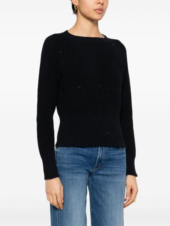 Fabiana Filippi FABIANA FILIPPI Women Sweater MAD275F529 L3515146 Blue Size XS / US 0-2 / IT 36-38 - 2 Thumbnail