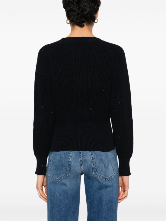 Fabiana Filippi FABIANA FILIPPI Women Sweater MAD275F529 L3515146 Blue Size M / US 6-8 / IT 42-44 - 3 Thumbnail