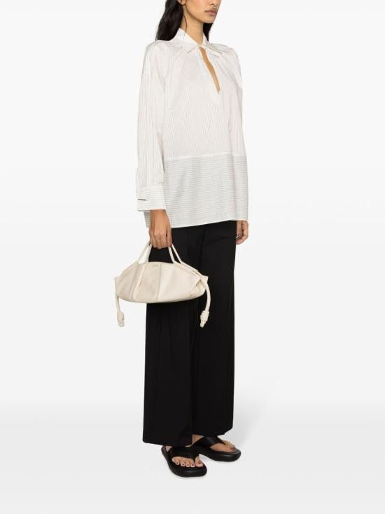 Max Mara MAX MARA Women Shirts 11191032600 001 White Size M / US 6-8 / IT 42-44 - 2 Thumbnail