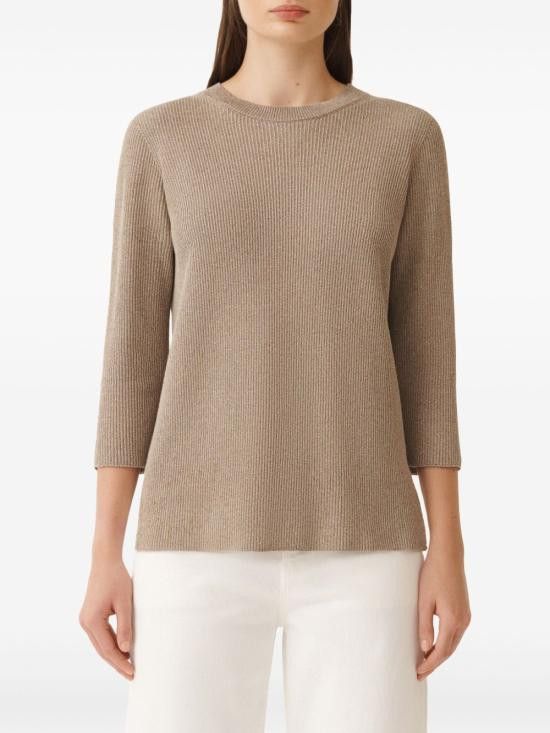 Fabiana Filippi FABIANA FILIPPI Women Sweater MAD275F494 L4528195 Brown Size S / US 4 / IT 40 - 5 Thumbnail