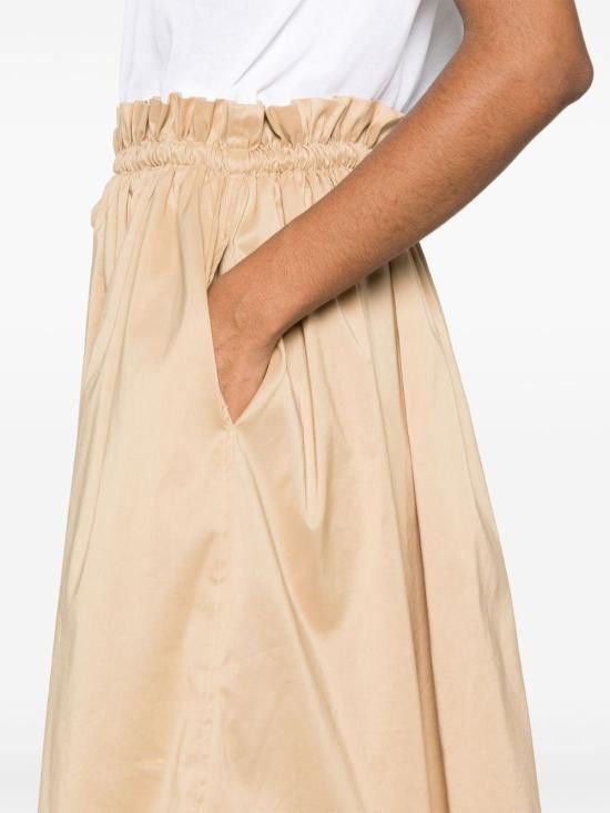Fabiana Filippi FABIANA FILIPPI Women Short Skirts ABD275F626 L374VR1 Beige Size M / US 6-8 / IT 42-44 - 3 Thumbnail