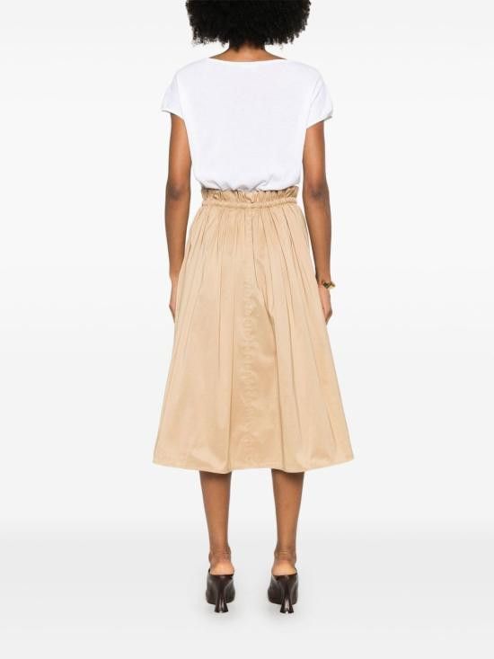 Fabiana Filippi FABIANA FILIPPI Women Short Skirts ABD275F626 L374VR1 Beige Size M / US 6-8 / IT 42-44 - 2 Thumbnail