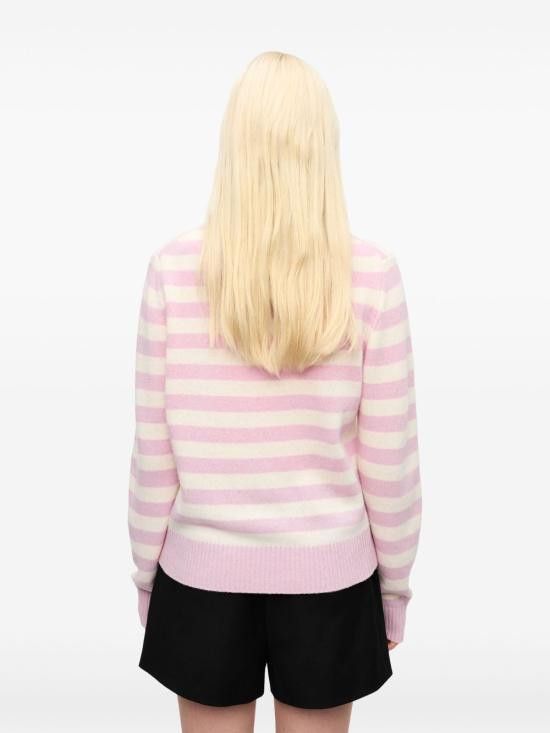 Ganni GANNI Women Sweater K2426 065 Pink Size L / US 10 / IT 46 - 3 Thumbnail