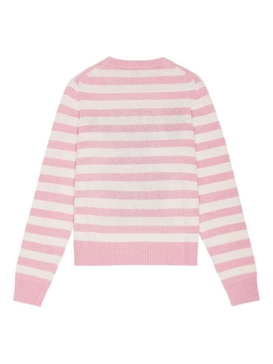 Ganni GANNI Women Sweater K2426 065 Pink Size L / US 10 / IT 46 - 2 Thumbnail