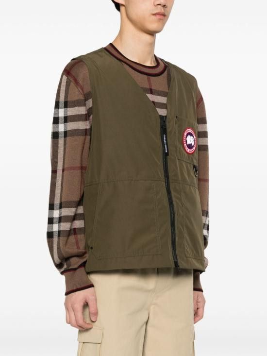 Canada Goose CANADA GOOSE Men Vests 2449M Green Size US L / EU 52-54 / 3 - 3 Thumbnail