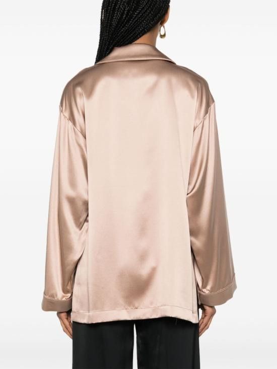 Max Mara MAX MARA Women Jackets 11191014600 012 Brown Size S / US 4 / IT 40 - 4 Thumbnail