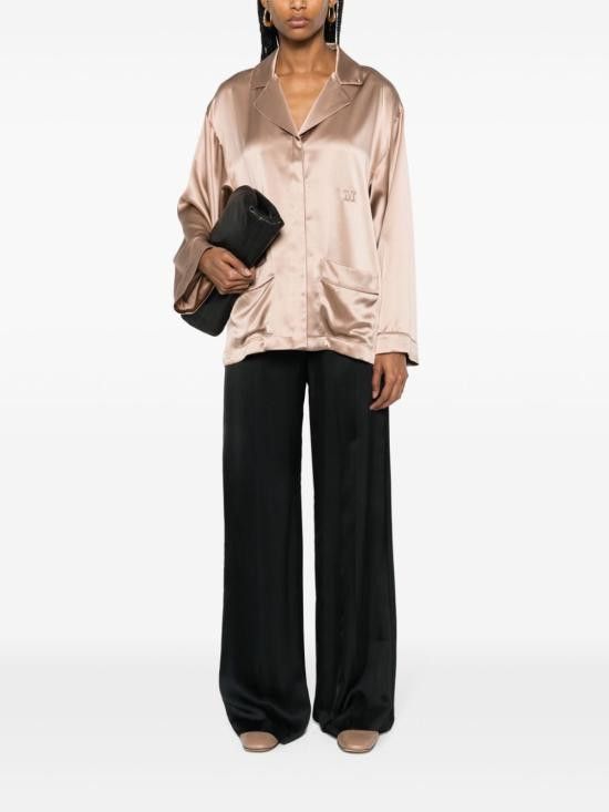 Max Mara MAX MARA Women Jackets 11191014600 012 Brown Size M / US 6-8 / IT 42-44 - 5 Thumbnail