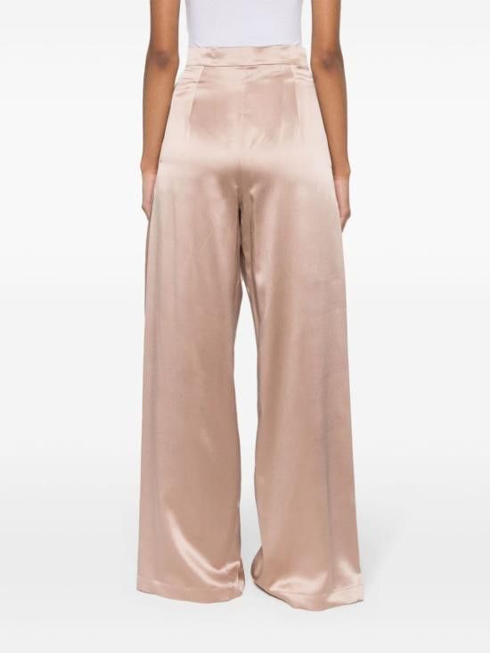 Max Mara MAX MARA Women Straight Pants 11131034600 012 Brown Size 26" / US 2 / IT 38 - 5 Thumbnail