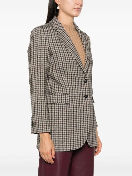 Circolo 1901 CIRCOLO 1901 Women Jackets FD3274 ARGAN Brown Size XL / US 12-14 / IT 48-50 - 5 Thumbnail