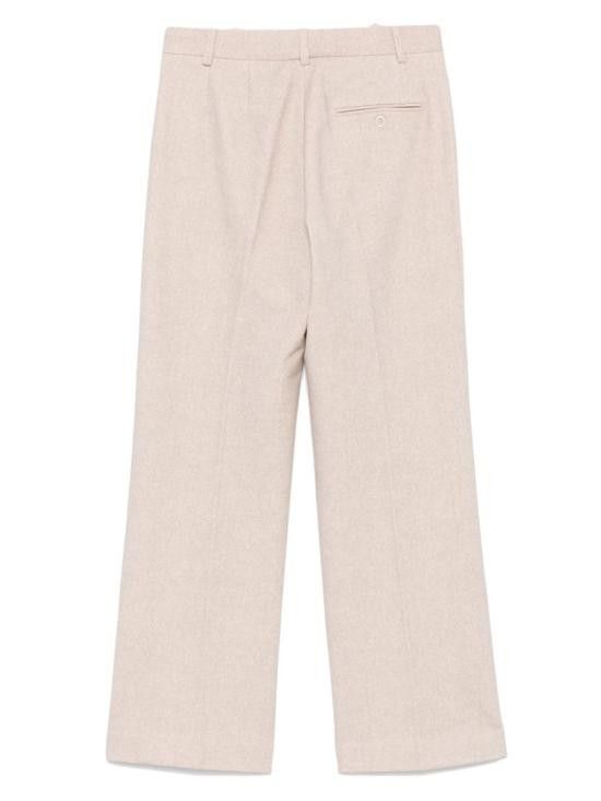 Circolo 1901 CIRCOLO 1901 Women Straight Pants FD3258 LICOR Beige Size 34" / US 12 / IT 48 - 2 Thumbnail