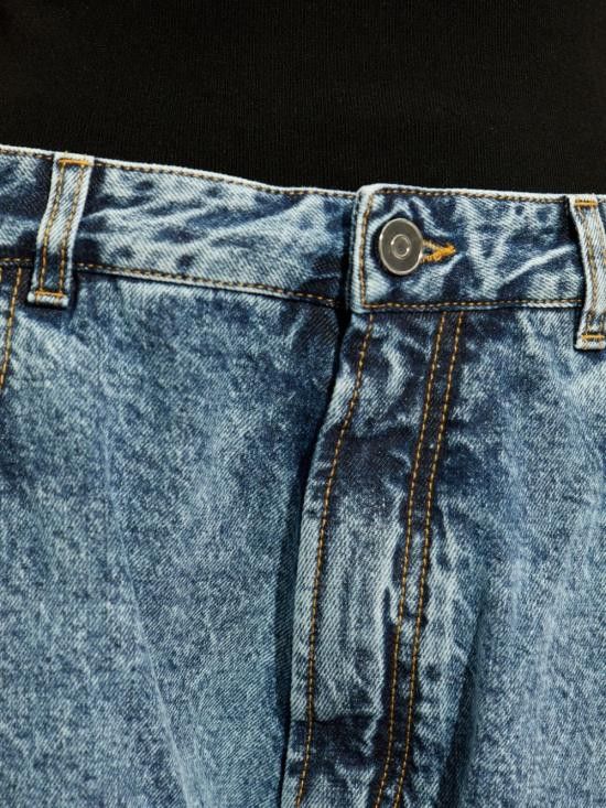 Alaia ALAIA Women Denim Pants AA9P01556T535 524 Blue Size 27" / US 4 / IT 40 - 4 Thumbnail