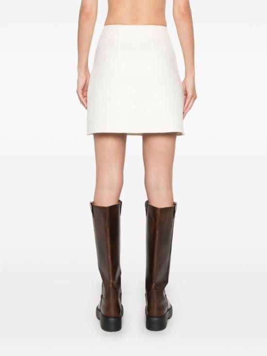 Ermanno Scervino ERMANNO SCERVINO Women Mid Skirts D452O318 HNG14800 White Size 27" / US 4 / IT 40 - 4 Thumbnail