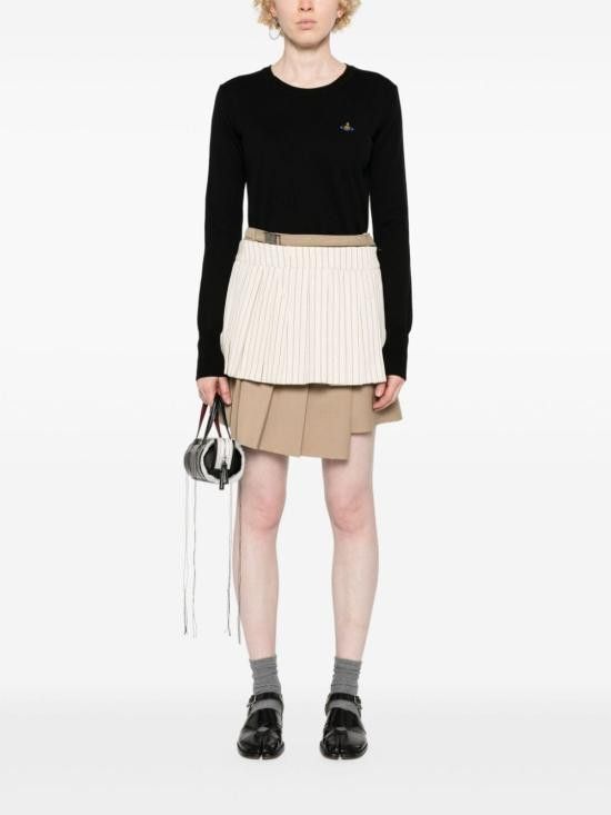 Vivienne Westwood VIVIENNE WESTWOOD Women Sweater 1803002S Y001VN401 Black Size M / US 6-8 / IT 42-44 - 5 Thumbnail