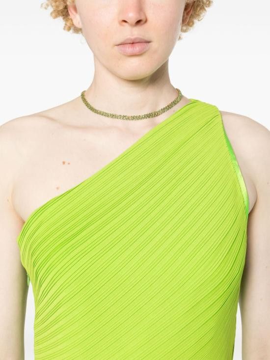 Solace London SOLACE LONDON Women Long Skirts OS39013 GREEN