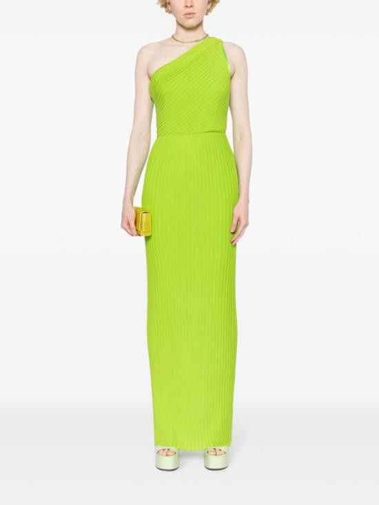 Solace London SOLACE LONDON Women Long Skirts OS39013 GREEN Green Size M / US 6-8 / IT 42-44 - 4 Thumbnail