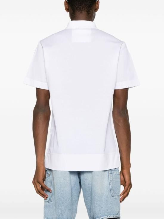 Givenchy GIVENCHY Men Polo Shirts BM71KR3YCD 100 White Size US M / EU 48-50 / 2 - 4 Thumbnail