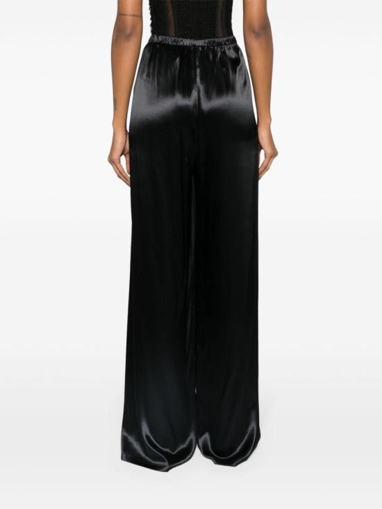 Salvatore Ferragamo SALVATORE FERRAGAMO Women Straight Pants 13C978 770256001 Black Size 27" / US 4 / IT 40 - 5 Thumbnail