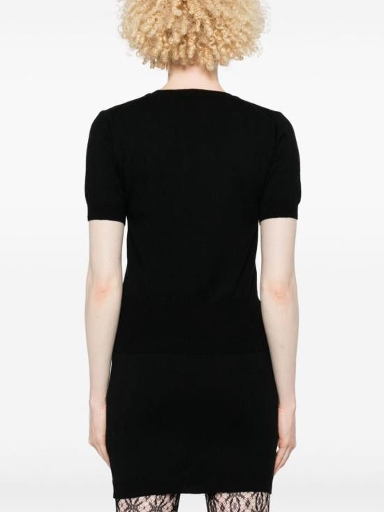 Vivienne Westwood VIVIENNE WESTWOOD Women Sweater 1803002Q Y001VN401 Black Size M / US 6-8 / IT 42-44 - 5 Thumbnail