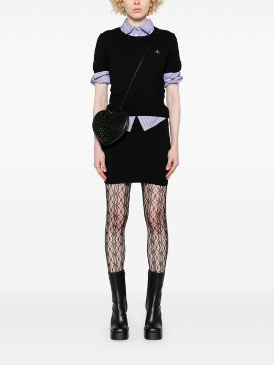 Vivienne Westwood VIVIENNE WESTWOOD Women Sweater 1803002Q Y001VN401 Black Size S / US 4 / IT 40 - 2 Thumbnail
