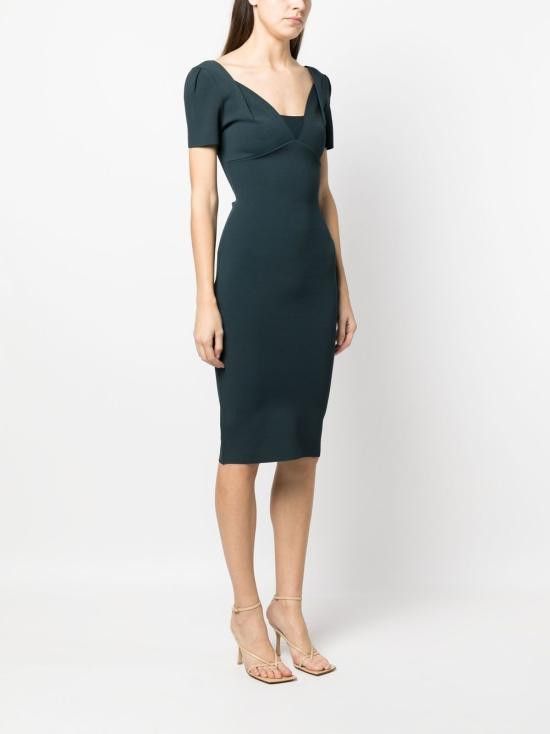 Roland Mouret ROLAND MOURET Women Long Skirts RMRS23005M DARKGREEN Green Size XS / US 0-2 / IT 36-38 - 4 Thumbnail