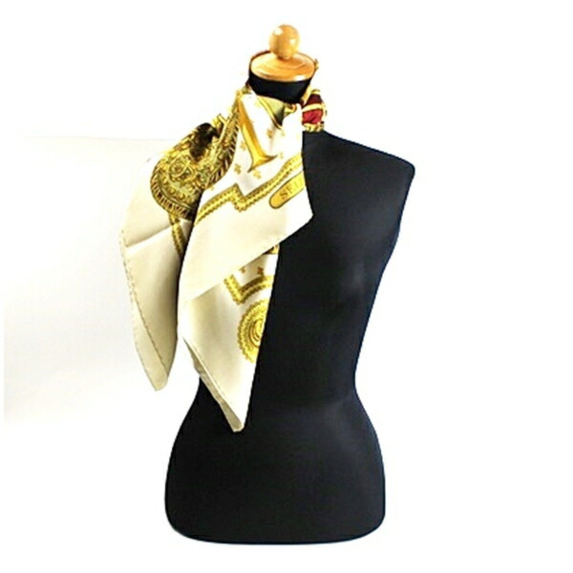 Hermes Hermes Carre 90 Scarf Muffler SELLES A HOUSSE Cover to sit HERMES Ladies Size ONE SIZE - 4 Thumbnail