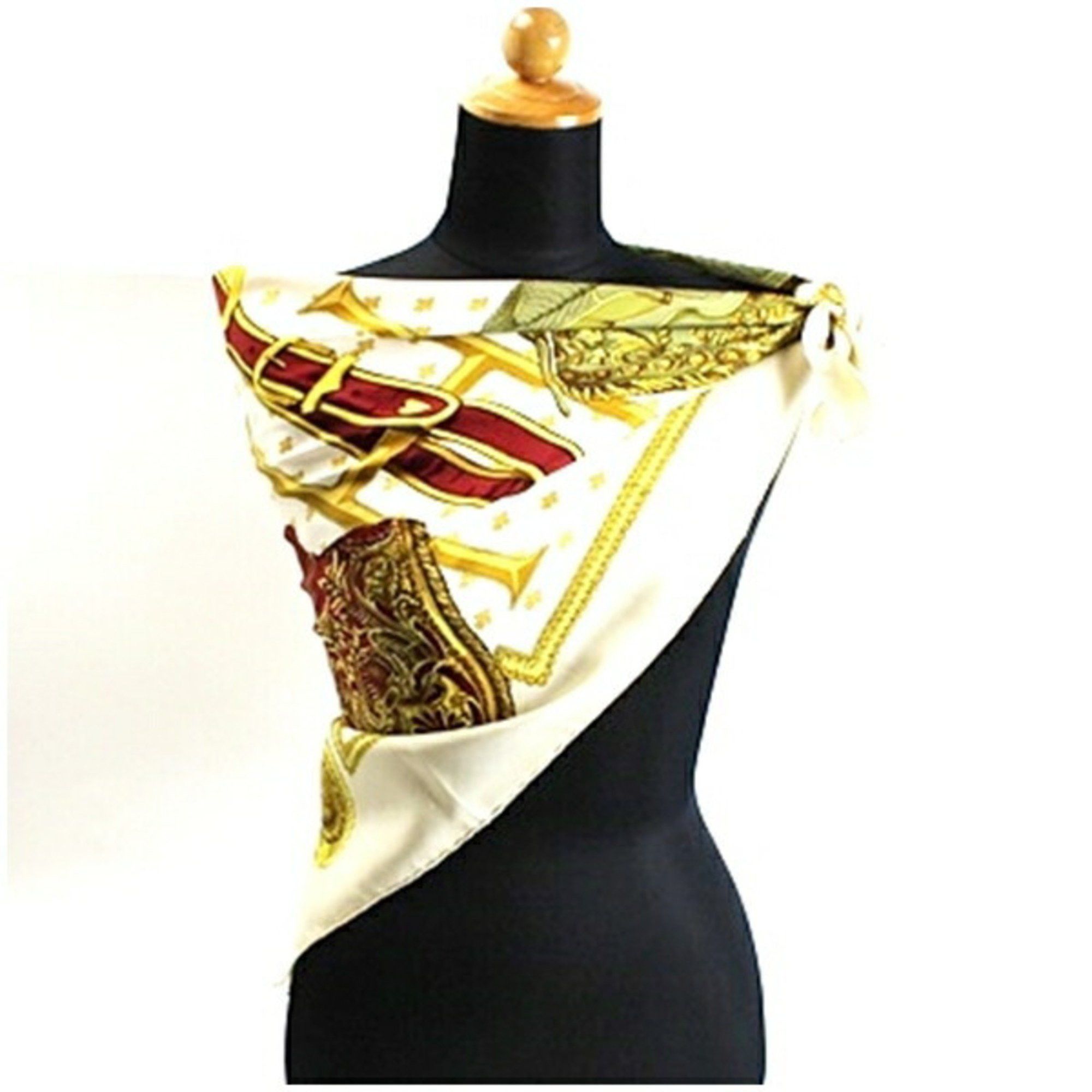 Hermes Hermes Carre 90 Scarf Muffler SELLES A HOUSSE Cover to sit HERMES Ladies Size ONE SIZE - 3 Thumbnail