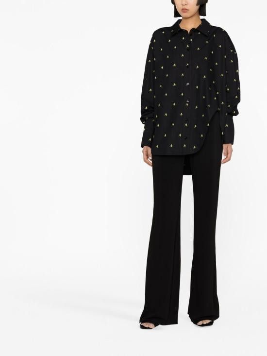 The Attico THE ATTICO Women Shirts 231WCH04 C052R166 Black Size XS / US 0-2 / IT 36-38 - 3 Thumbnail