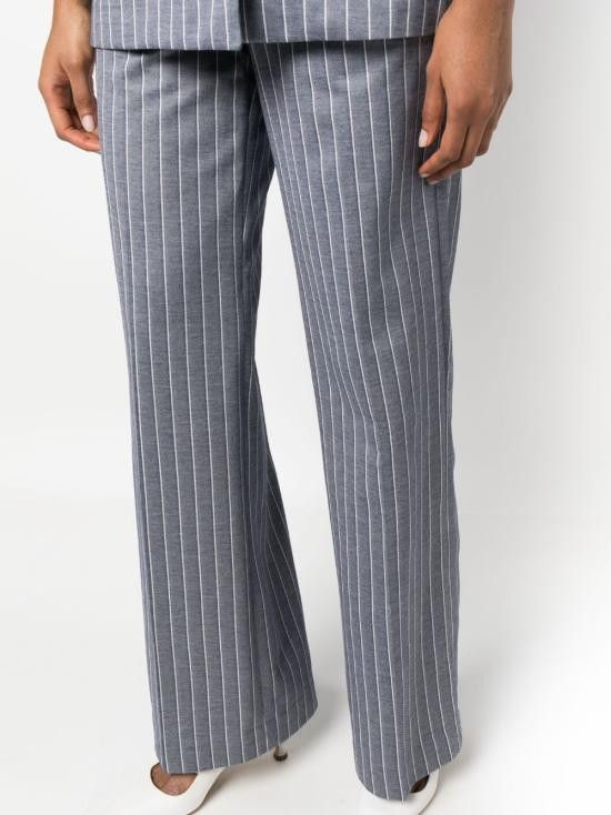Circolo 1901 CIRCOLO 1901 Women Straight Pants FD2767 001T Blue Size 32" / US 10 / IT 46 - 5 Thumbnail