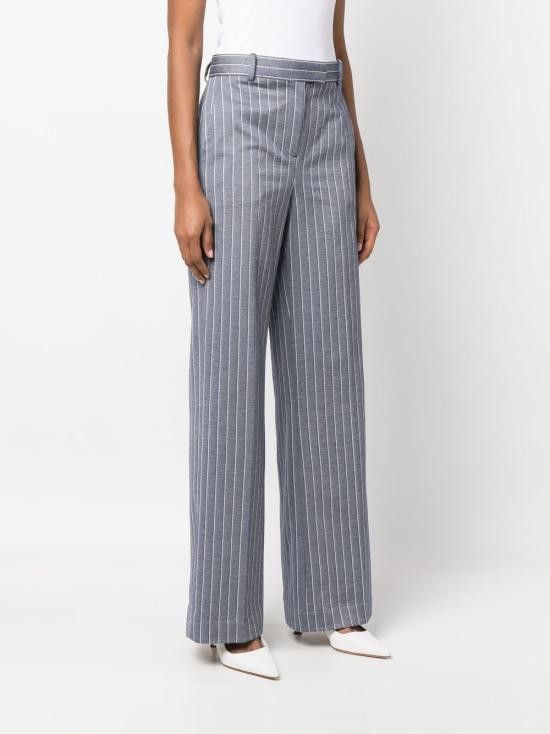 Circolo 1901 CIRCOLO 1901 Women Straight Pants FD2767 001T Blue Size 32" / US 10 / IT 46 - 3 Thumbnail