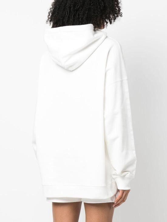 JOSHUA SANDERS JOSHUA SANDERS Women Hoodies 10171 CREAM White Size S / US 4 / IT 40 - 4 Thumbnail