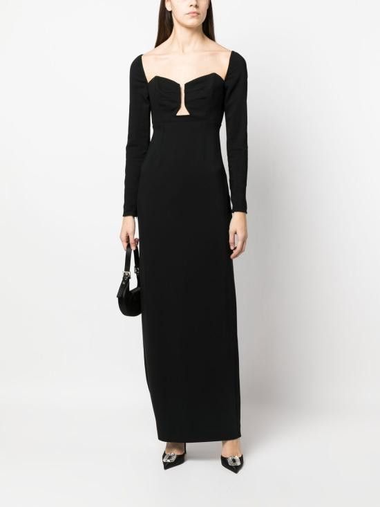Roland Mouret ROLAND MOURET Women Long Skirts RMRS23001X BLACK Black Size XS / US 0-2 / IT 36-38 - 4 Thumbnail