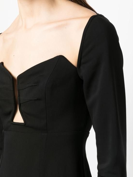 Roland Mouret ROLAND MOURET Women Long Skirts RMRS23001X BLACK Black Size XS / US 0-2 / IT 36-38 - 3 Thumbnail