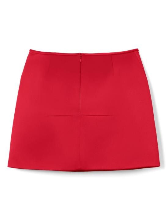 Marc Jacobs MARC JACOBS Women Mid Skirts 2F4RSK045W10 641 Red Size 28" / US 6 / IT 42 - 2 Thumbnail