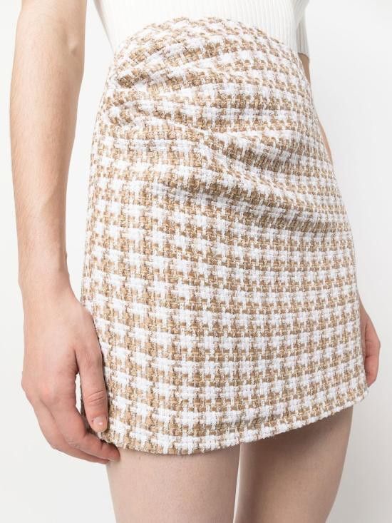 Iro IRO Women Mid Skirts GARNA WP31BEI40 Beige Size 26" / US 2 / IT 38 - 3 Thumbnail